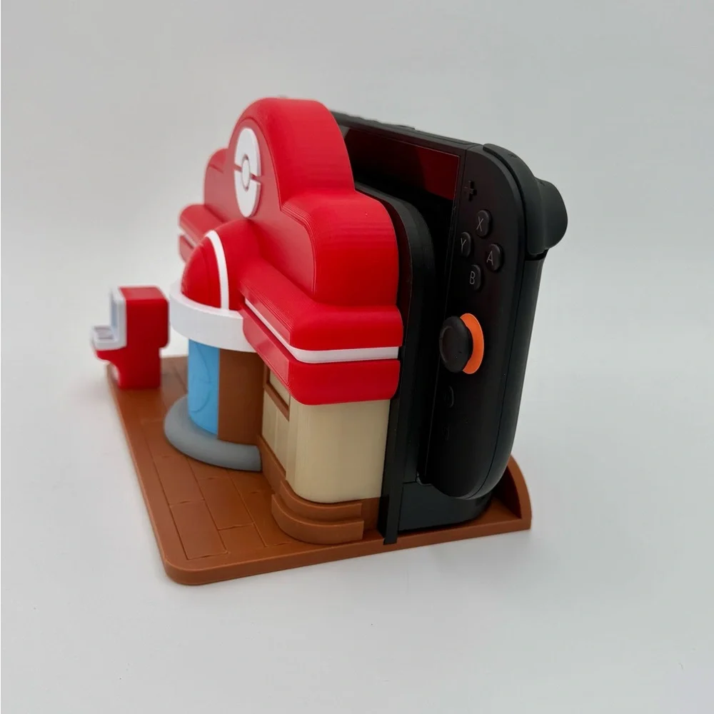 Pokopia Inspired Pokemon Center Dock Cover for Nintendo Switch 2